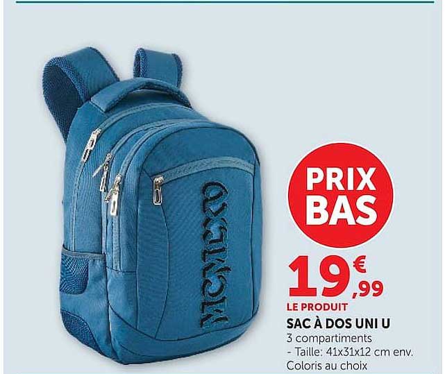 SAC À DOS UNI U
