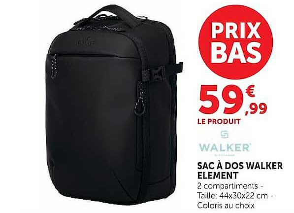 SAC À DOS WALKER ELEMENT