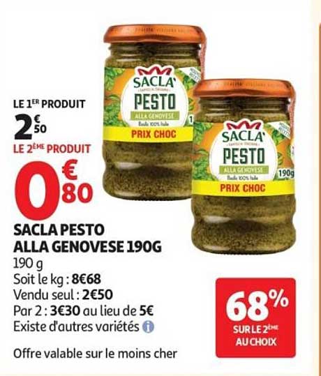 SACLA PESTO ALLA GENOVESE
