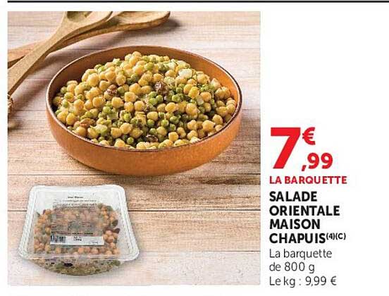 SALADE ORIENTALE MAISON CHAPUIS