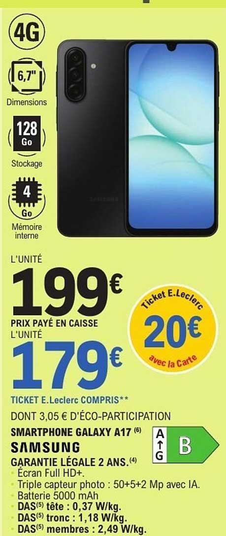 SAMSUNG SMARTPHONE GALAXY A17