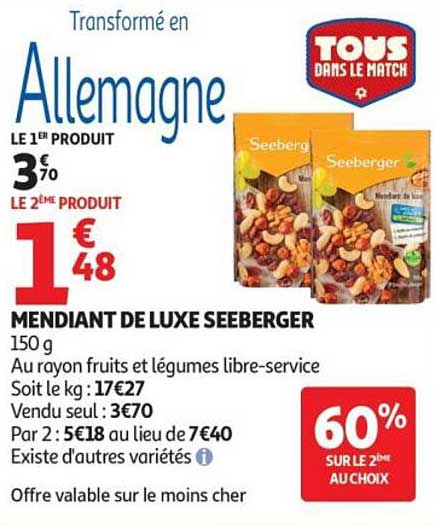 Seeberger MENDIANT DE LUXE