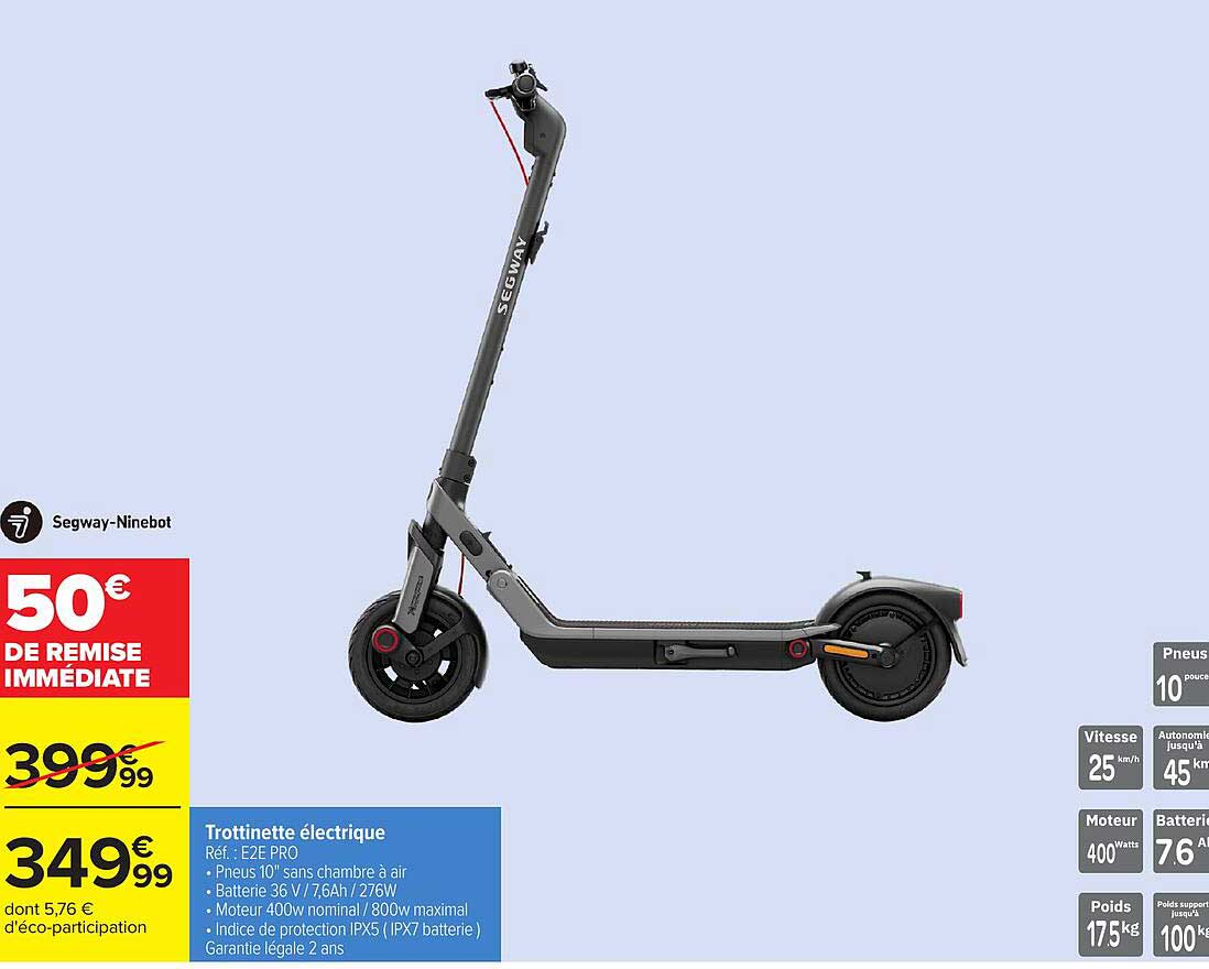 Segway-Ninebot Trottinette électrique