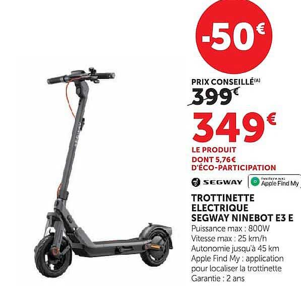 Segway TROTTINETTE ELECTRIQUE