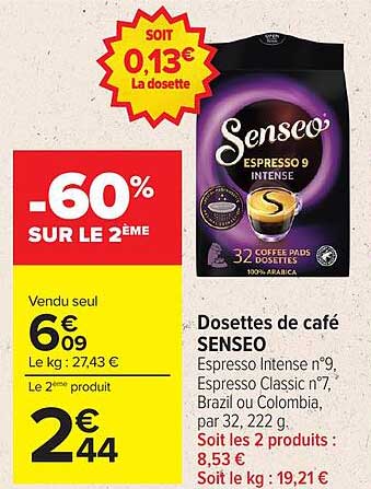 Senseo Espresso 9 Intense