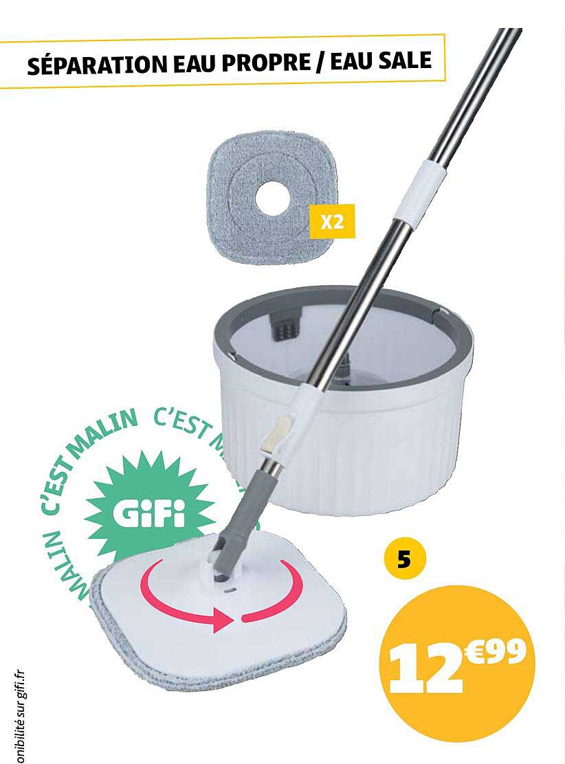 SÉPARATION EAU PROPRE/ EAU SALE