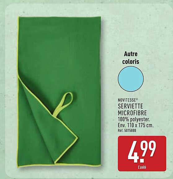 SERVIETTE MICROFIBRE