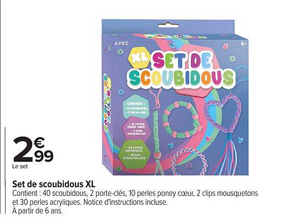 Set de scoubidous XL
