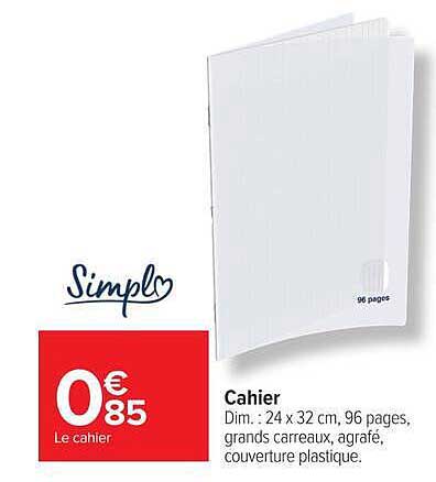 Simply Cahier