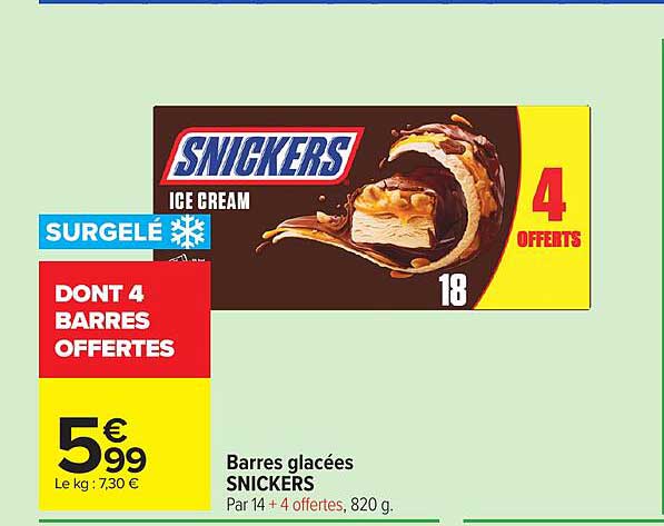 SNICKERS ICE CREAM