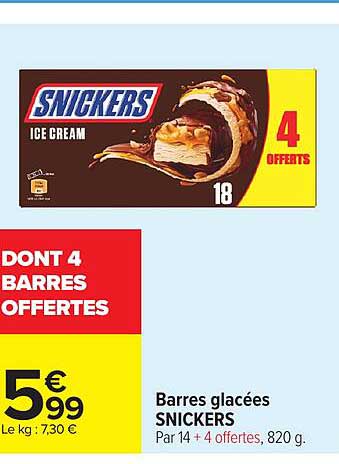 SNICKERS ICE CREAM