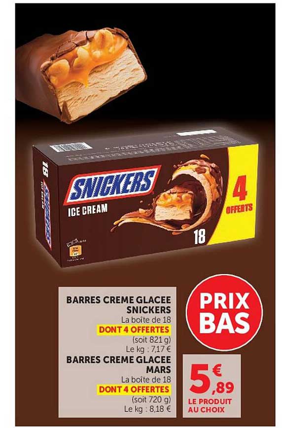 SNICKERS ICE CREAM