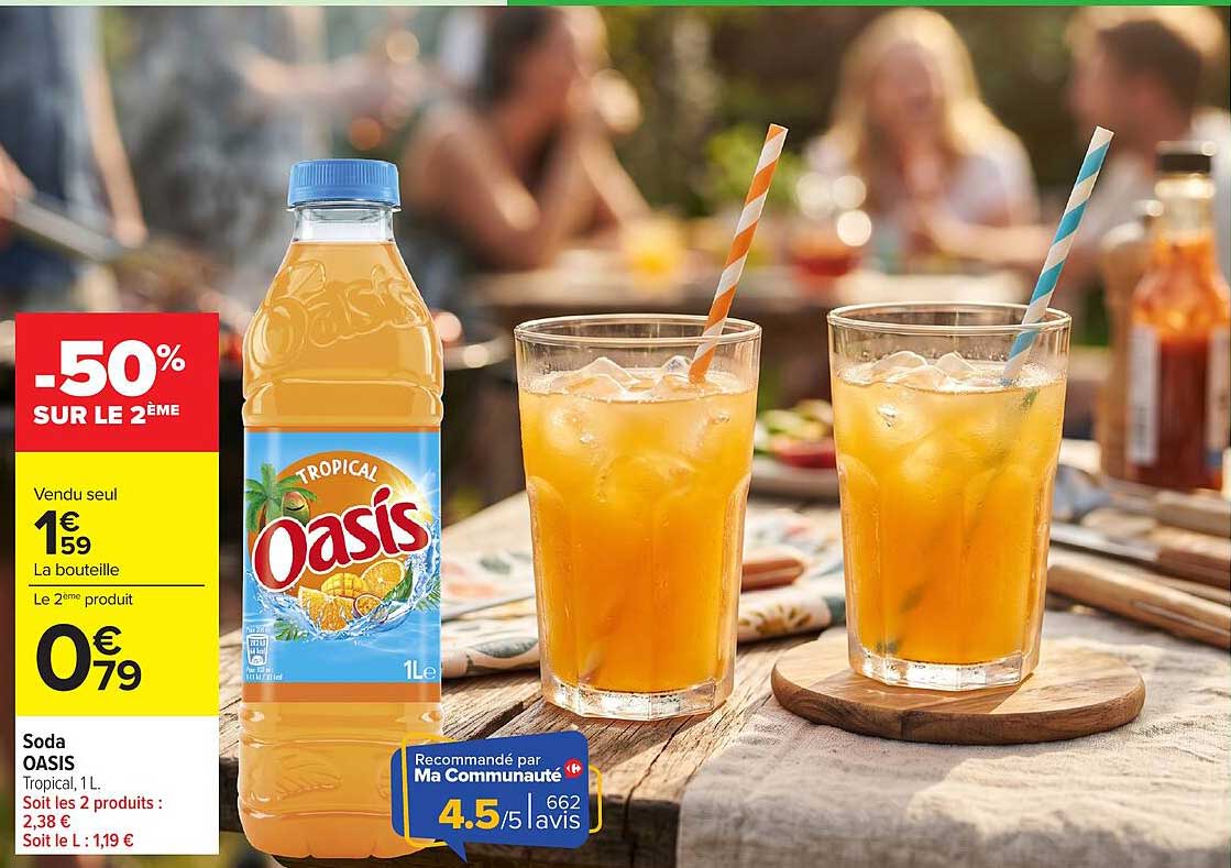 Soda OASIS Tropical