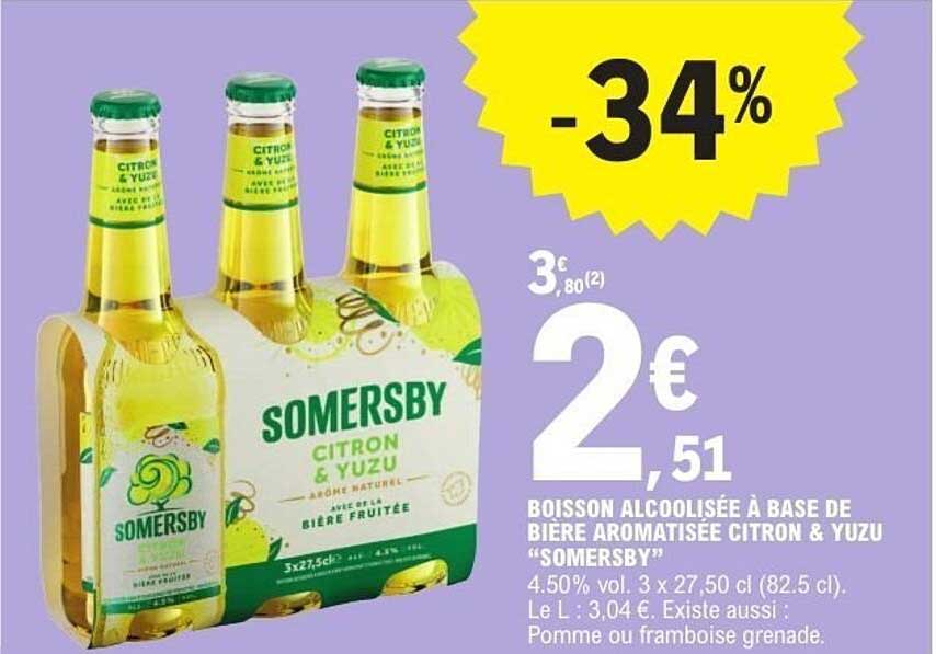 SOMERSBY Citron & Yuzu