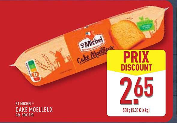 St Michel Cake Moelleux
