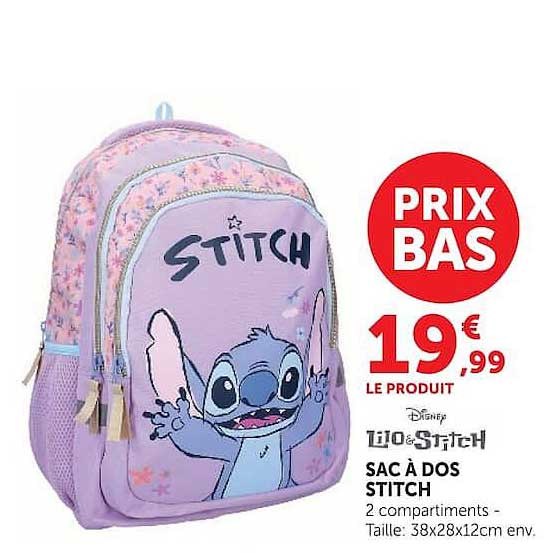 Stitch SAC À DOS STITCH