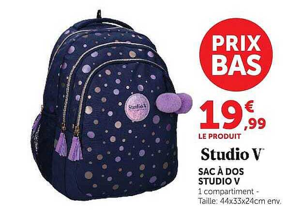 Studio V Sac à dos