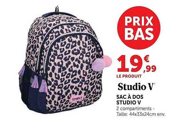 Studio V SAC À DOS STUDIO V