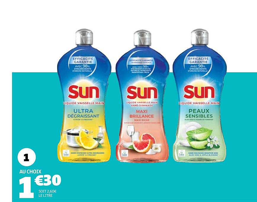 Sun Liquide Vaisselle Main