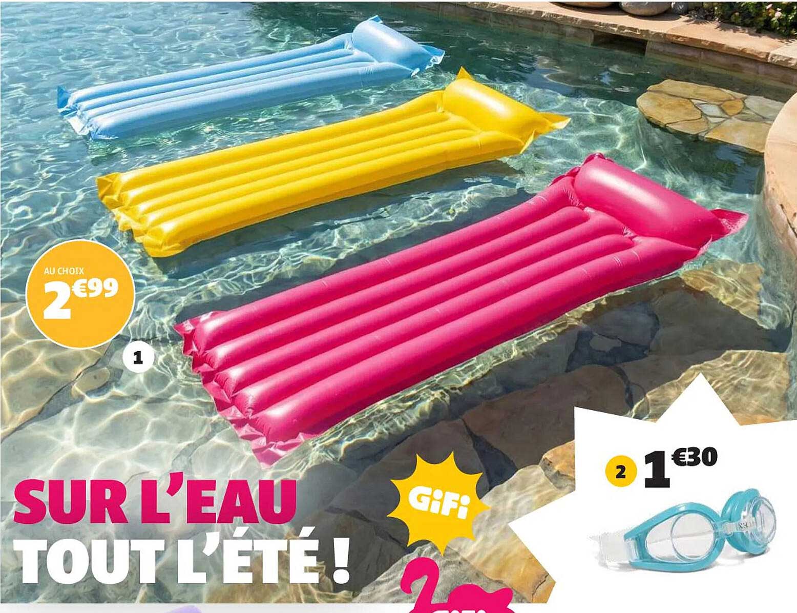 SUR L'EAU TOUT L'ÉTÉ !