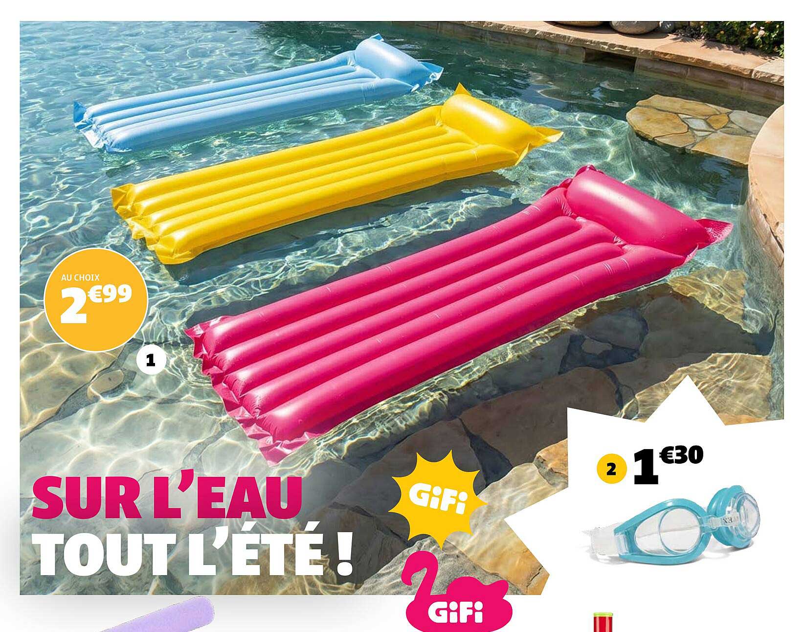 SUR L’EAU TOUT L’ÉTÉ !