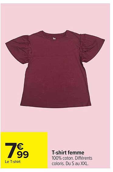 T-shirt femme