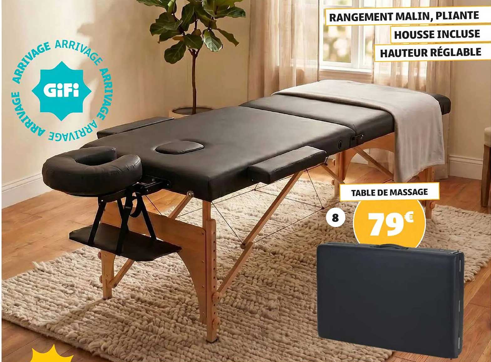 TABLE DE MASSAGE