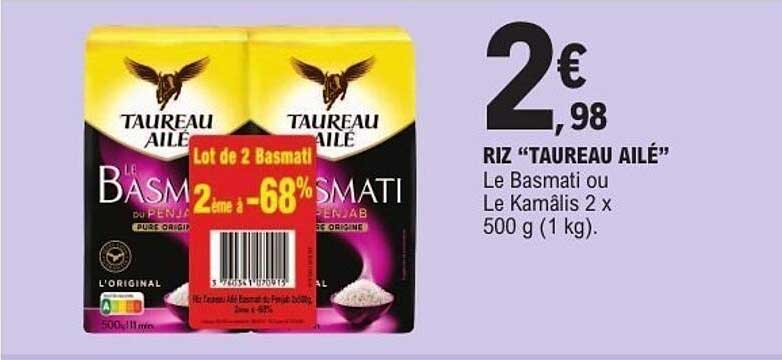 TAUREAU AILÉ Basmati