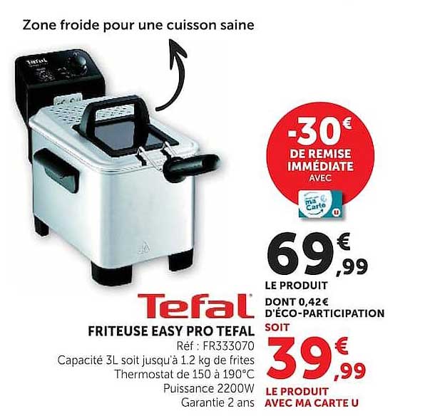 Tefal FRITEUSE EASY PRO TEFAL