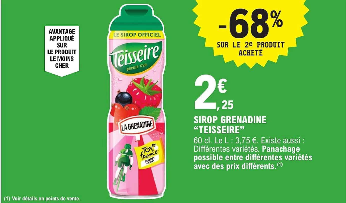 Teisseire Sirop Grenadine