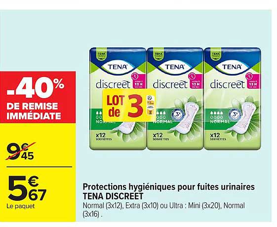 TENA DISCREET