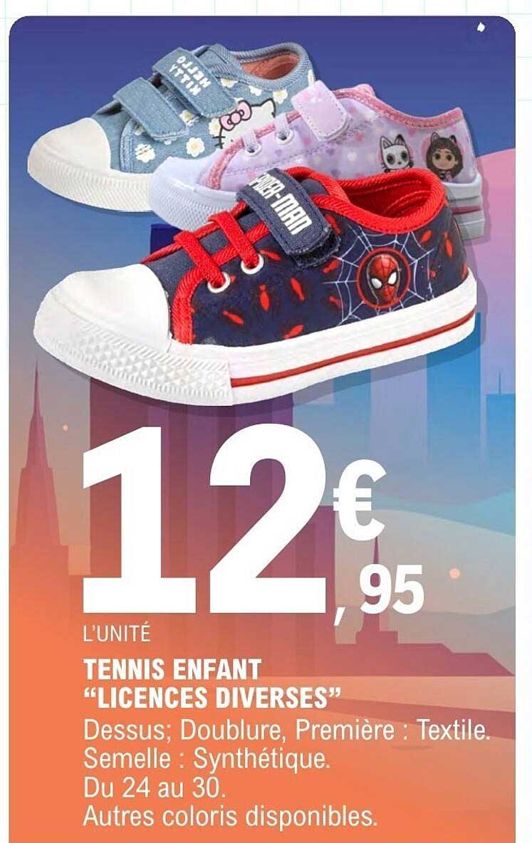 TENNIS ENFANT "LICENCES DIVERSES