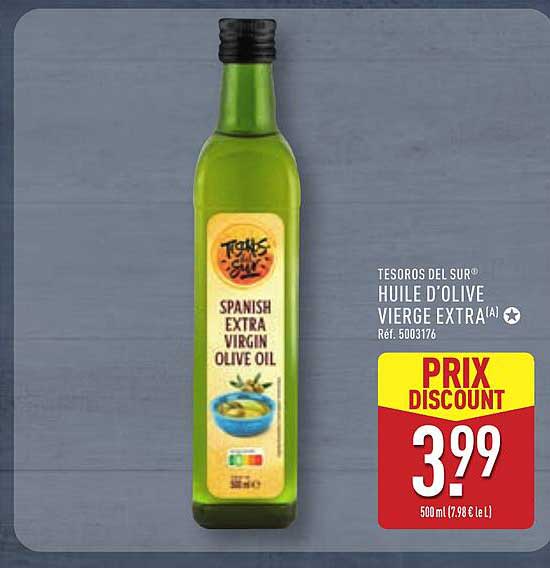 TESOROS DEL SUR HUILE D'OLIVE VIERGE EXTRA(A)