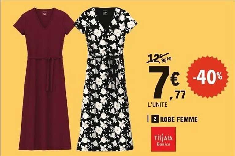 Tissaia Basics ROBE FEMME