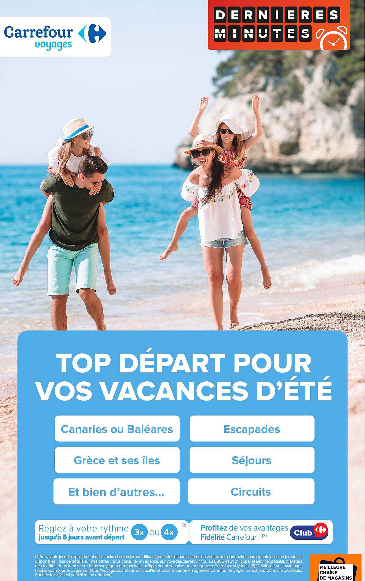 TOP DÉPART POUR VOS VACANCES D’ÉTÉ