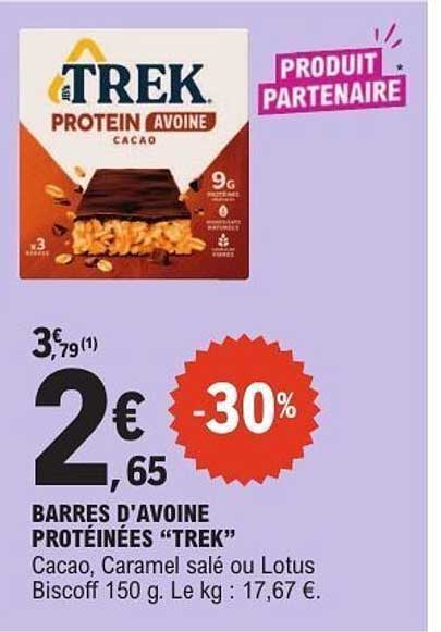 TREK PROTEIN AVOINE CACAO