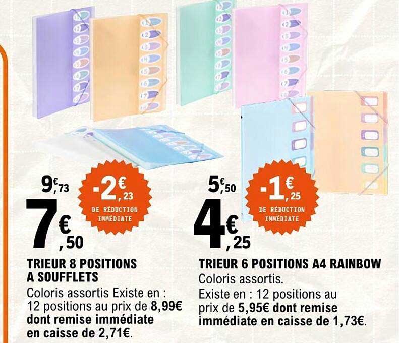 TRIEUR 8 POSITIONS A SOUFFLETS
