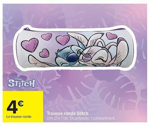 Trousse ronde Stitch