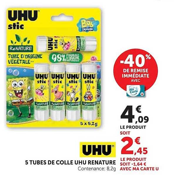 UHU stic ReNATURE