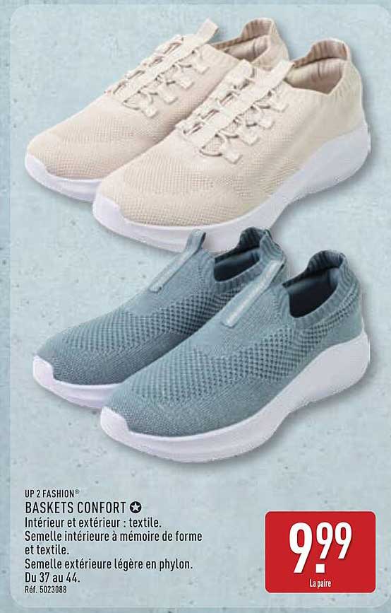 UP 2 FASHION BASKETS CONFORT