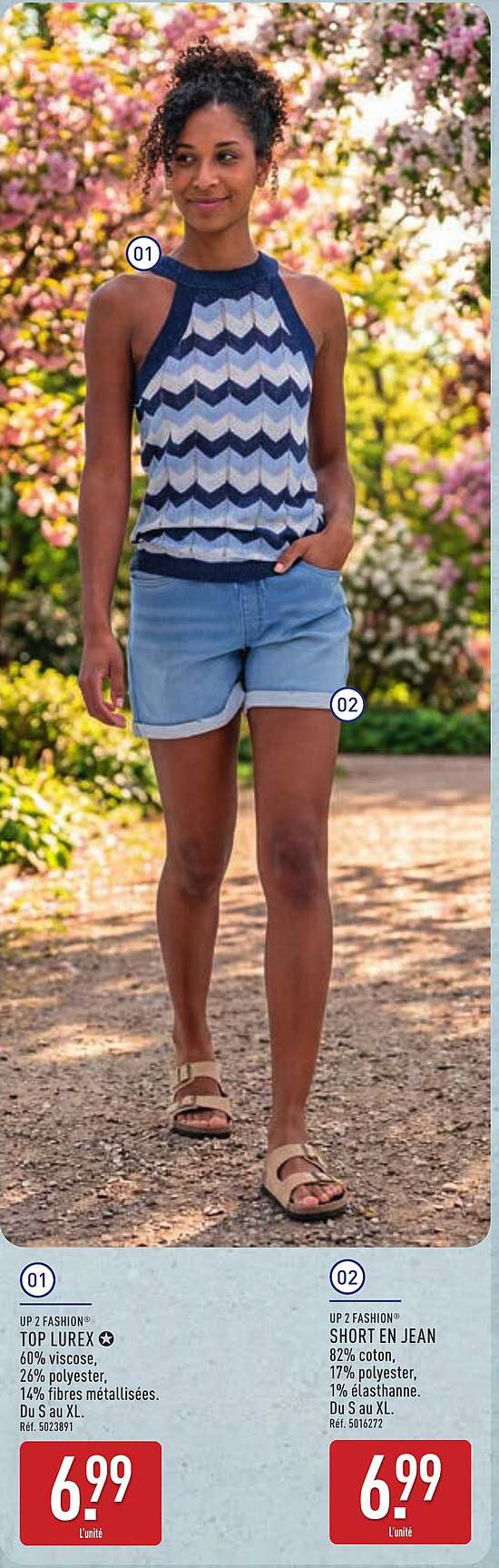 UP 2 FASHION TOP LUREX