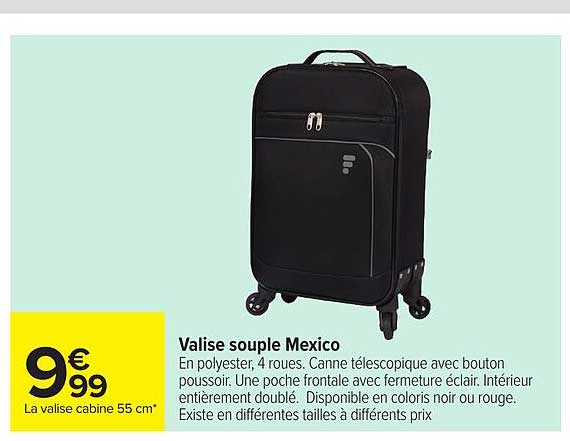 Valise souple Mexico