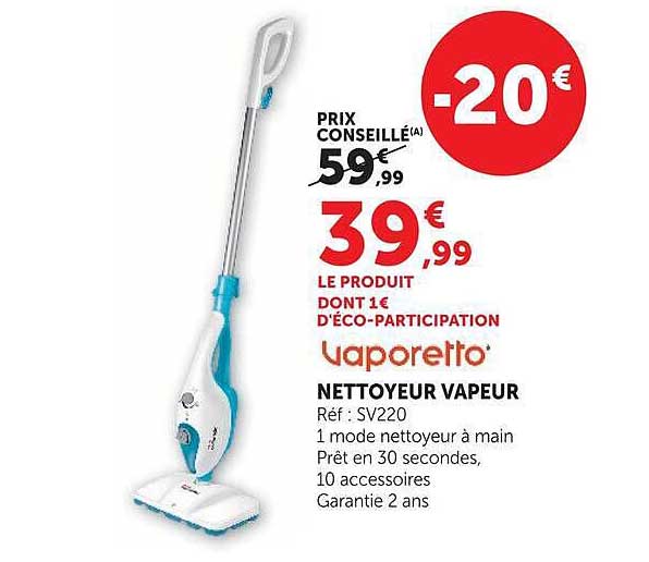 Vaporetto NETTOYEUR VAPEUR