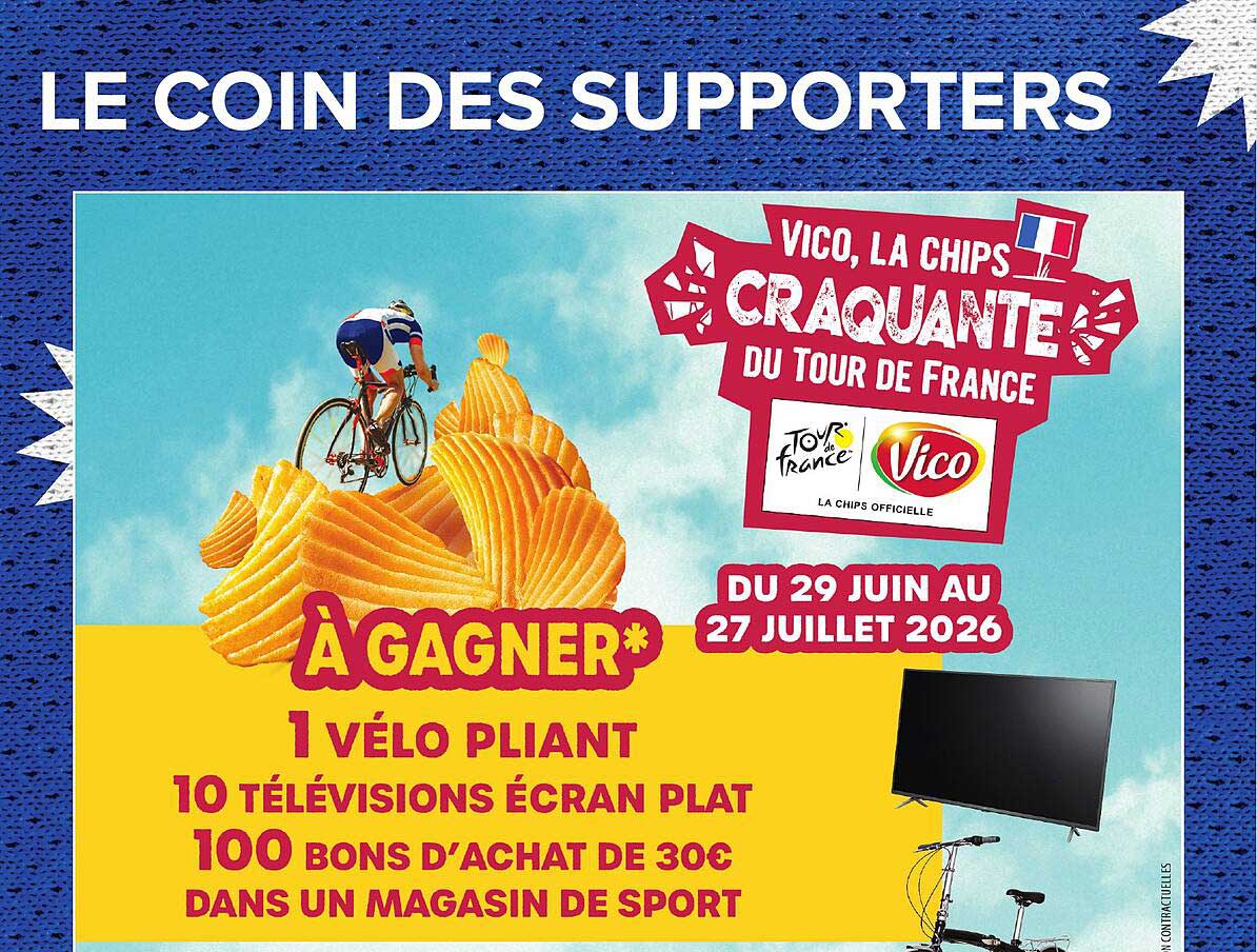 Vico, la chips CRAQUANTE du Tour de France