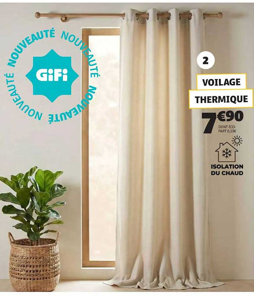 Voilage Thermique