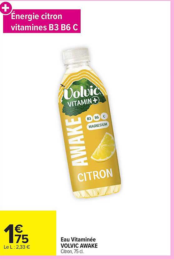 Volvic Awake Citron