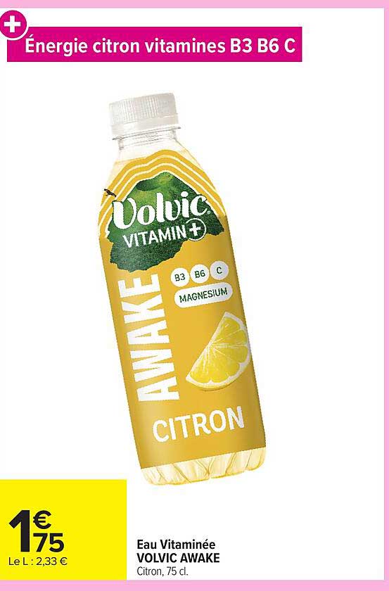 Volvic Awake Citron