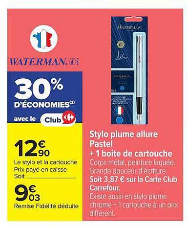 Waterman allure Pastel