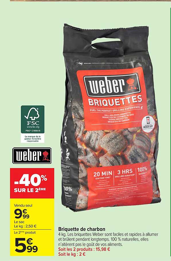 Weber Briquettes