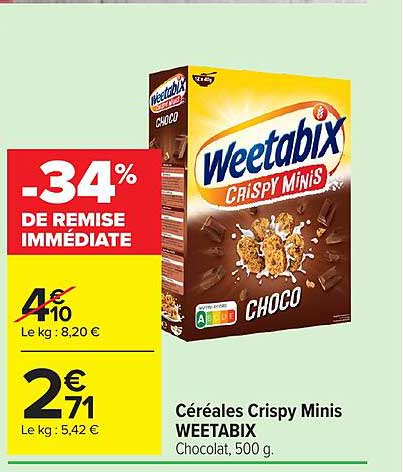 Weetabix Crispy Minis Choco